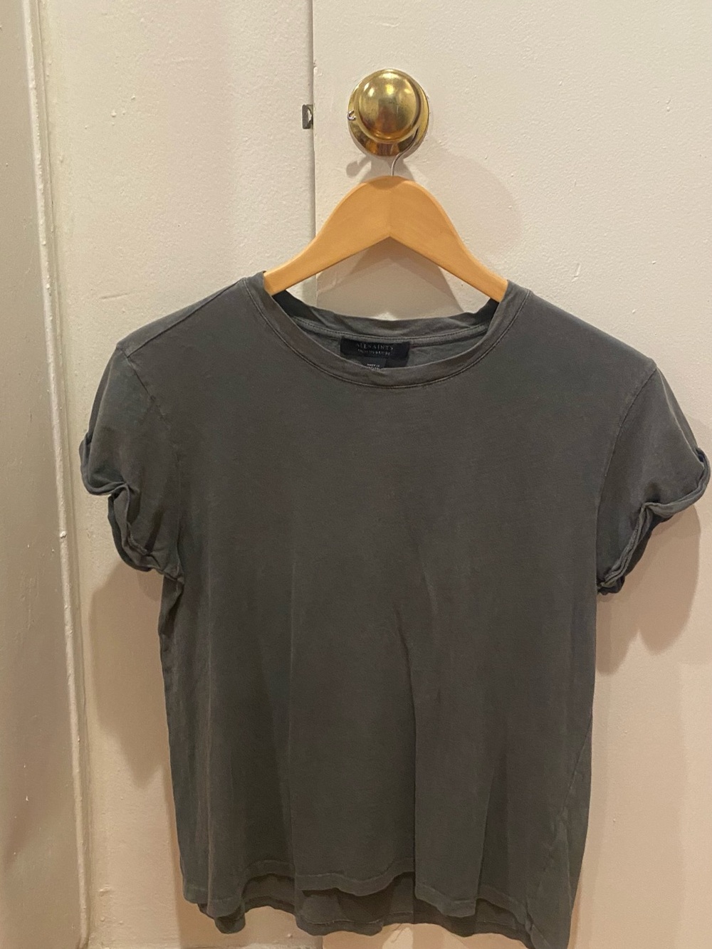 All Saints Vintage Wash Crewneck Tee - Women